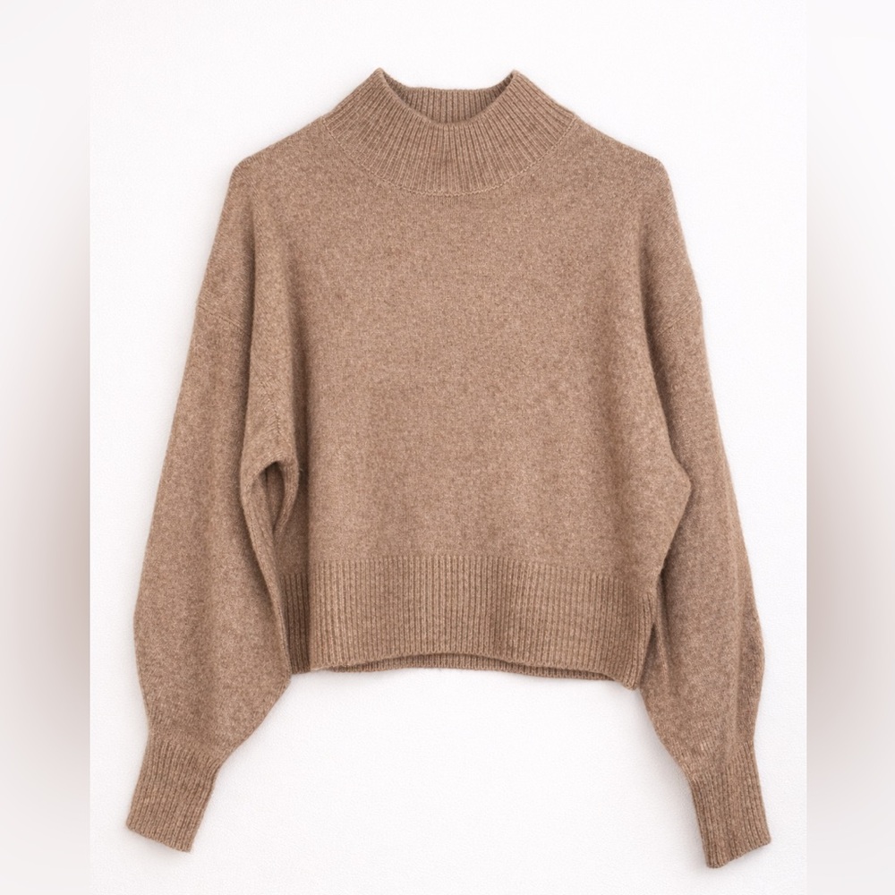 ASOS DESIGN high neck sweater in Mocha NWOT